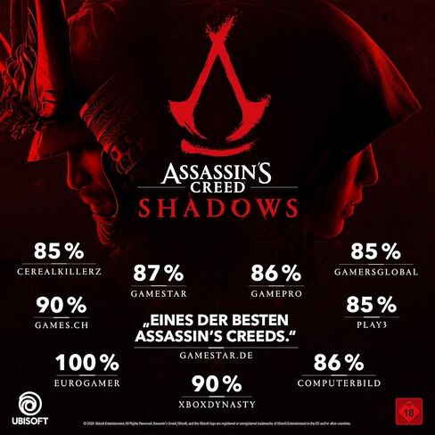 ظلال Assassin's Creed - إصدار محدود (Exklusiv Bei Amazon) - [PlayStation 5] in Saudi Arabia
