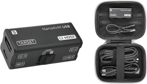 مجموعة أدوات Server Server Server Server Server Server SEPEED NANOKVM-USB ، تعاون متعدد الأجهزة ، 4K USB KVM لـ SBCS Server ، USB A Switcher 1080p Video Capturer ، 4K HDMI In/Loop Out (KVM Full Kit3) in Kuwait
