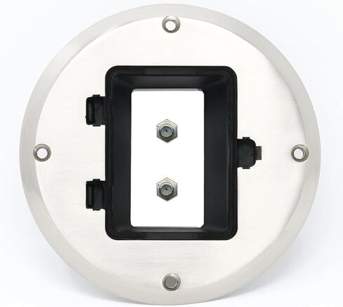 RiteAV 2 Coax Floor Box [Black] in Saudi Arabia