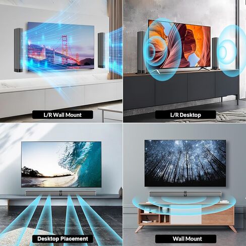 12 inch Portable Soundbar for TV in Kuwait