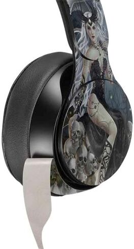 Skinit Decal Audio Skin Compatible with Beats Solo Pro - Officially Licensed Gothic Queen with Silver Dragon by Nene Thomas Design in Kuwait