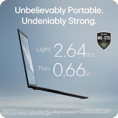 LG GRAM GRAM 17 بوصة رقيقة وخفيفة الوزن اللمس كمبيوتر محمول اللمس ، ETEL EVO ، مدعوم من Intel Core Ultra7 255H ، Home 11 Home ، 32GB RAM ، 2TB SSD - Obsidian Black in Kuwait