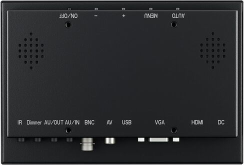شاشة IPS الكاملة عالية الدقة 15 بوصة-شاشة من الدرجة الصناعية المهنية | HDMI ، VGA ، BNC ، RCA مدخلات | مساكن معدنية متينة ، شاشة غير لامعة ، التشغيل المستمر 24/7 ، زاوية عرض واسعة ، 15HD7M in Kuwait