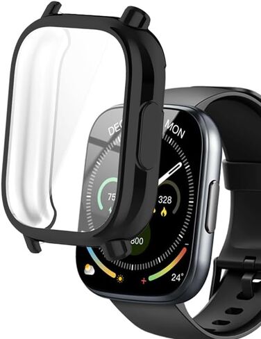 Watch Cases Compatible with Cillso T80 1.95" Smart Watch, TPU Case with Screen Protector, Protecting Watch Body & Screen in Saudi Arabia