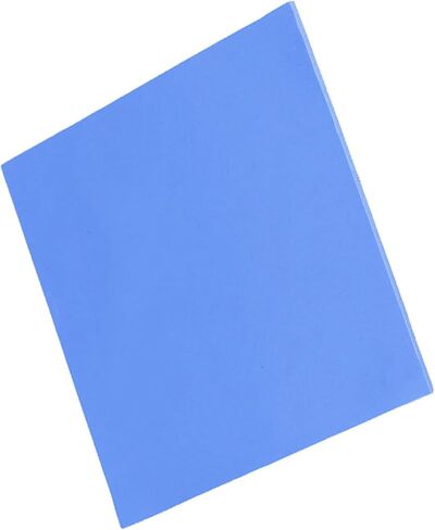 اللوحة الحرارية لـ Yctze Premium 100x100x2mm CPU ، وسادات السيليكون الموصلة للتبريد ، وهي مثالية ، الموصلية الحرارية العالية ، سهلة التثبيت (الأزرق) in Kuwait