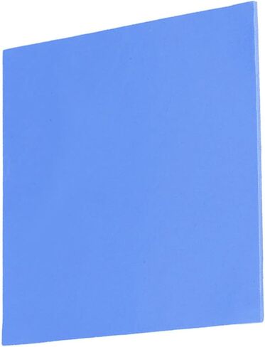 اللوحة الحرارية لـ Yctze Premium 100x100x2mm CPU ، وسادات السيليكون الموصلة للتبريد ، وهي مثالية ، الموصلية الحرارية العالية ، سهلة التثبيت (الأزرق) in Kuwait