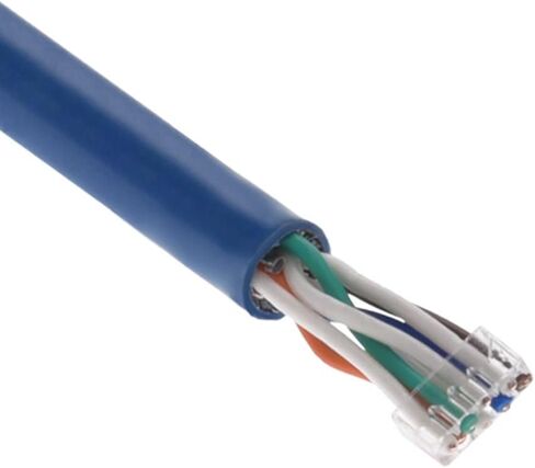RJ45 CAT.8 Shielded Plug Connector 50Micron 3prong with Clear Boot, Cat 8 Crimp Connector for Solid and Stranded 22-26AWG Cat.8 Wire (20pack) in Kuwait