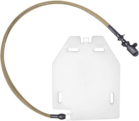DONGKER Training Hydration Case,1.5L Leakproof Water Panel Plate Carrier with Detachable Tube & Manual Control Spout Switch for Bladder Hydration Pack in Saudi Arabia