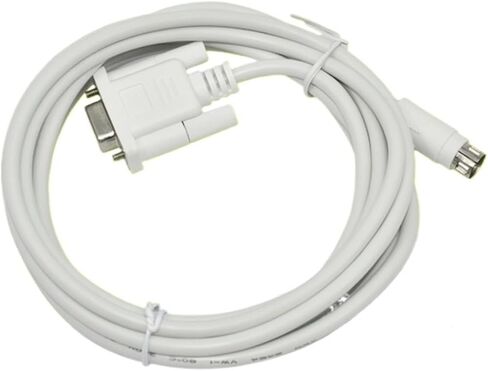 مناسبة لـ PLC FP1 Data Cable Download Cable Programming Cable PC-FP1-C14/24/C40/C56 ، Milky in Kuwait