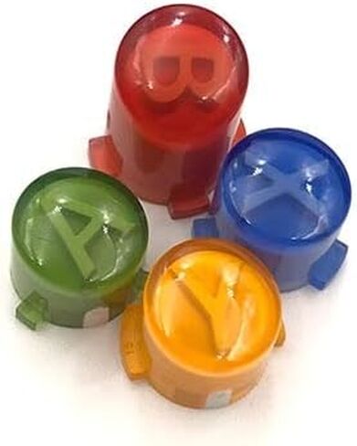 yanhao [أجزاء ألعاب الفيديو] 10pcs abxy button button abxy abxy for Xbox One Elite Gamepad for Xbox One/S/X Controller Trigger [استبدال] (اللون: G-Jing Ying) in Kuwait