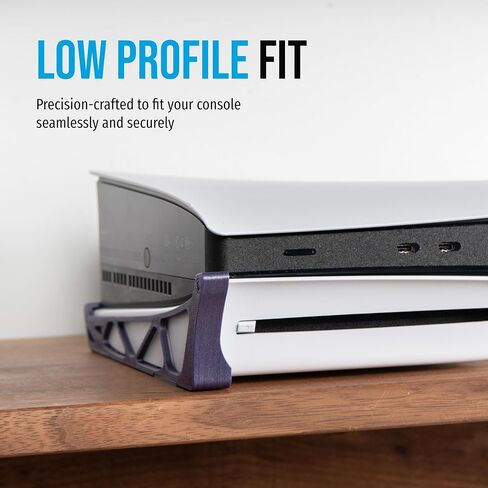 زلاجات Glistco - حامل أفقي متوافق مع جهاز PS5 Slim (أبيض) in Kuwait