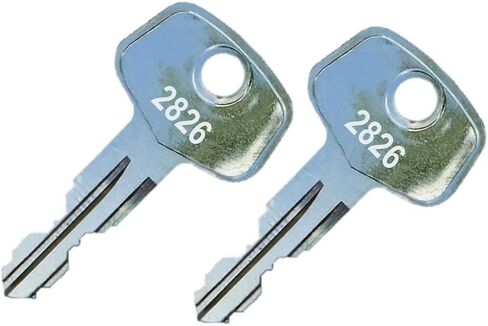 2 Sears 2826 مفاتيح الاستبدال - رفوف السقف ، القضبان ، صندوق الشحن ، شركات النقل ، الأشرطة ، النقل ، الأكياس (الرموز 2802-3024) أفضل من OEM! الآن Thule مملوكة in Kuwait