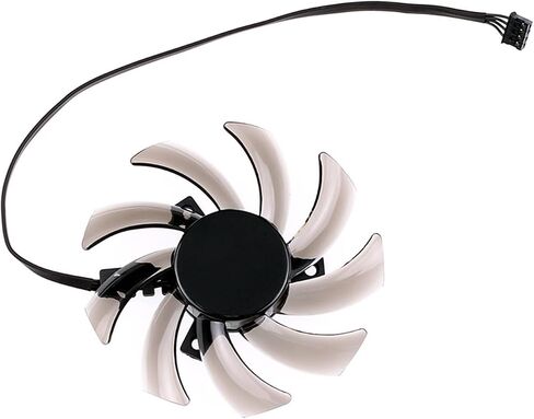 85mm GA91S2U Card Card Card Fan (Black A-FAN) in Kuwait