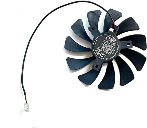 1PCS HA9010H12F-Z DC12V 0.57A 2Pin GTX1050 Ti Cooling Fan in Saudi Arabia