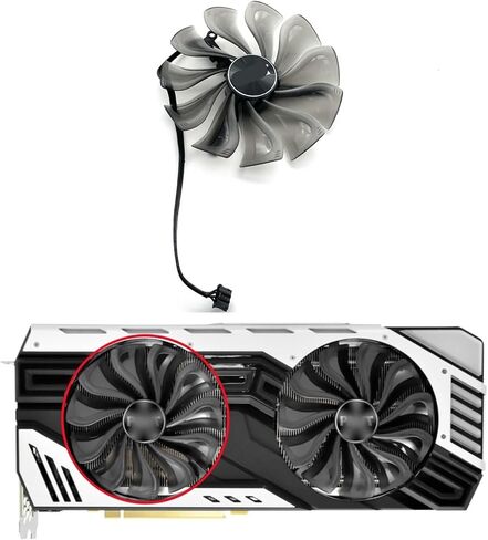 GAA8S2U FD10015H12S RTX2080 تبريد بطاقة الرسومات برودة (رمادي B-FAN) in Saudi Arabia