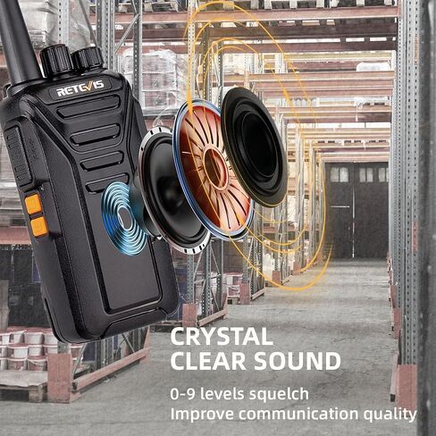 RETEVIS RT27 Walkie Talkies (6 Pack) مع ستة طريق شاحن (حزمة 2) ، أجهزة الراديو الثقيلة ثنائية الاتجاه للبالغين ، فوكس خالية من اليدين ، إنذار محلي ، راديو مكون من ستة اتجاهين مع شاحن ستة اتجاه in Saudi Arabia