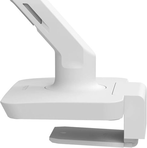 Ergotron - MXV Single Monitor Arm ، Vesa Desk Mount - للشاشات التي تصل إلى 34 بوصة ، 7 إلى 20 رطلاً - المشبك المنخفض ، الأبيض in Kuwait