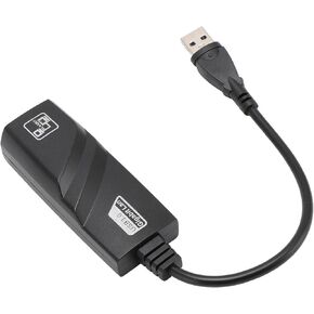 USB to Ethernet Adapter ، USB Ethernet Adapter 3.0 USB 3.0 to 10 100 1000Mbps Gigabit Ethernet Adapter Adapter Adapter Portable Converter for Win Visat 7 8 10 11