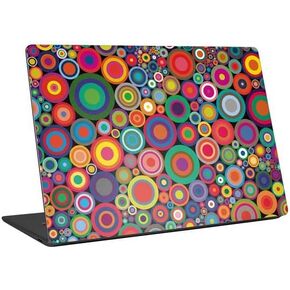 Skinit Laptop Decal Skin Compatible with Universal Laptop 17in (13.8 x 10in) Originally Designed Psychedelic Circles Design