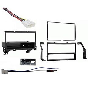 Harmony Audio Compatible with Nissan Sentra 2007 2008 2009 2010 2011 2012 Without Above Pocket Multi DIN Stereo Harness Radio Dash Kit