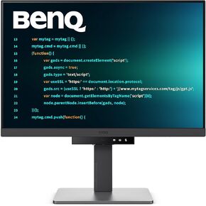 BenQ RD240Q 24.1" WQXGA Programming Monitor, 90W USB Type-C, Advanced Coding Modes, Coding HotKey, Ergonomic Design, 16:10 Special Ratio, Circadian Mode, Eye-Care Technology, Eco-Friendly Design