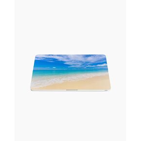 Laptop Skin Sticker Cover Decal Beach Designs - Universal Size - Fits All laptops up to a 16" Diagonal Size | Easy to Apply, Remove and Change Styles (Sunset Palm Trees)