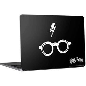 Skinit Laptop Decal Skin Compatible with MacBook Air 13.6in M2 (2022) - Officially Licensed Warner Bros Harry Potter Scar and Glasses Design