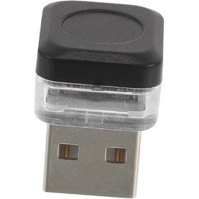 HEALLILY Mini USB Led Car Atmosphere Light Portable USB Powered Ambient Lamp for Vehicle Interior Decoration Soft for Home Office and Laptop Use