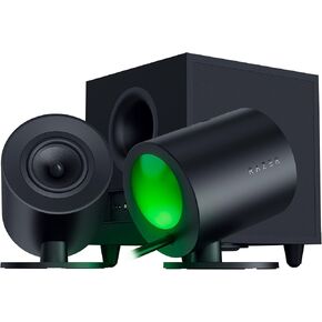 Razer Nommo V2 X - Full-Range 2.0 PC Gaming Speakers: THX Spatial Audio - Rear-Facing Bass Ports - Two 3" Full-Range Drivers - Max Sound Pressure Level 96dB - Wireless Control Pod (Renewed) in Kuwait