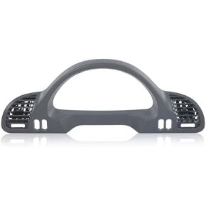 LQI Car Stereo Radio Dash Kit Pocket Bezel Trim W/O Wire Harness Compatible with 1992 1993 1994 Chevy Crew Cab Dually/Full Size Blazer/Suburban Grey