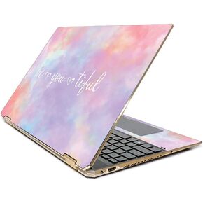 MightySkins Skin Compatible With HP Spectre x360 15.6" Gem-Cut (2019) - Beyoutiful | Protective, Durable, and Unique Vinyl Decal wrap cover | Easy To Apply, Remove, and Change Styles | Made in the USA