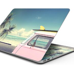 Beach Trip Full-Body Wrap Scratch Resistant Decal Skin-Kit Compatible with MacBook 13" Air M1 (A2337)