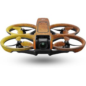 Drone Skin Compatible with DJI Avata 2 (2024) - Textured Gold - Premium 3M Vinyl Protective Wrap Decal Cover - Easy to Apply | Crafted in The USA by MightySkins