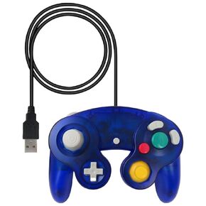 WELURE USB Wired for NGC Gamepad, Compatible for Gamecube/PC & Mac - Tactile Rumble Feedback