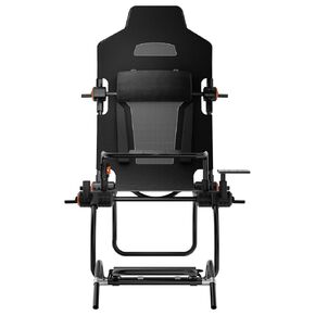 Happybuy Racing Wheel Stand Foldable For Logitech G923/G920/G29, Steering Wheel Stand & Foot Pedal Angle Adjustable,Portable Steel Driving Simulator Cockpit-Thrustmaster T248P