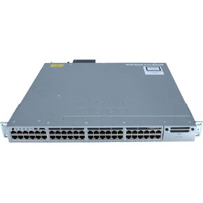 Cisco WS-C3850-48PW-S Catalyst 3850 48-Port PoE IP Base Switch (Renewed)