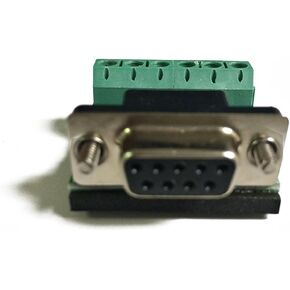 RS422 RS485 Serial DB9 to Terminal Block Adapter