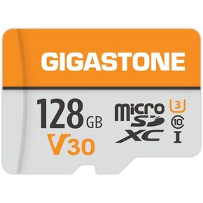 GIGASTONE 256GB 5-Pack Micro SD Card, 4K Video Pro, GoPro, Surveillance, Security Camera, Action Camera, Drone, 100MB/s MicroSDXC Memory Card UHS-I V30 Class 10