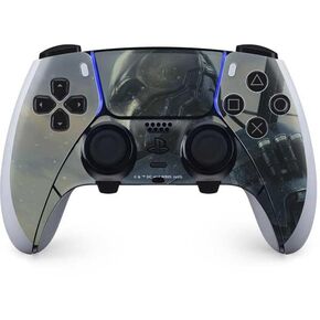Skinit Decal Gaming Skin Compatible with PS5 DualSense Edge Pro Controller - Officially Licensed DC Comics Arkham Origins Batman in Action Pose Design