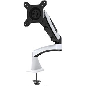 DL-GST112F 10-27" Air Press Gas Strut Tilt LCD TV Desk Mount Swivel 5-16KG Monitor Table Bracket Screen Desktop Shelf with Clamp(DL-GST112FC)