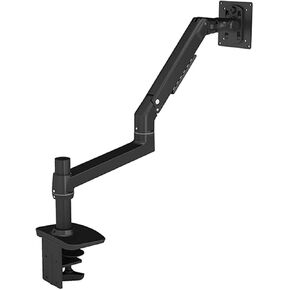 V62C Aluminum Desktop Clamping 17-32" Monitor Holder Mechanical Spring Arm Lifting Full Motion TV Mount Loading 10kgs(XSJ8012CS)