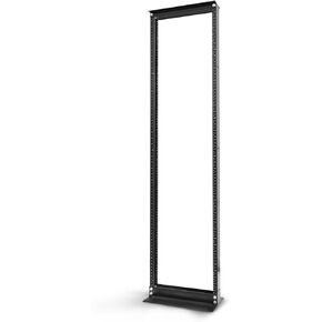 RAISING ELECTRONICS 45U 7FT 2 Post Open Frame IT Network Server Relay Rack 900LB Capacity Aluminum