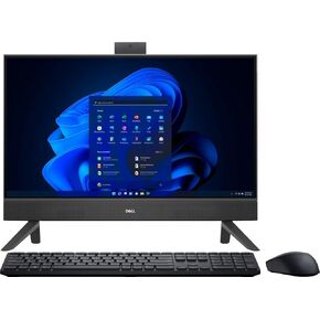 Dell Inspiron 2023 All-in-One Desktop/AMD Radeon Graphics 23.8"" 1920 x 1080 Touch/AMD Ryzen 5 7530U 6 Cores / 16GB DDR4 512GB SSD M.2 /Wi-Fi/Windows 11 Pro/Black / 32GB USB, i5415-A315BLK-SEC