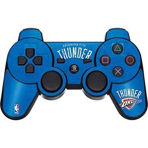 Skinit Decal Gaming Skin for PS3 Dual Shock Wireless Controller - Officially Licensed NBA Oklahoma City Thunder Primary Logo Design