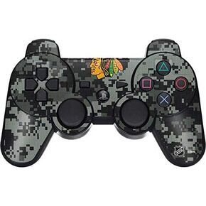 Skinit Decal Gaming Skin for PS3 Dual Shock Wireless Controller - Officially Licensed NHL Chicago Blackhawks Camo Design