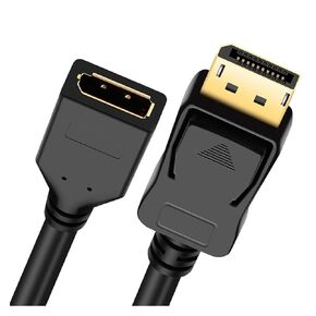DisplayPort Extension Cable 4K Long DisplayPort Male to Female Cord Extension 300CM 1.8M 144Hz 2K DP Male to DP Female Extender(3m)