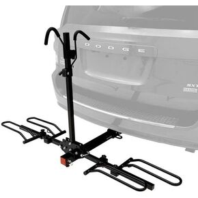 Hitch-Mounted Tray-Style Bike Rack - 4 Bike