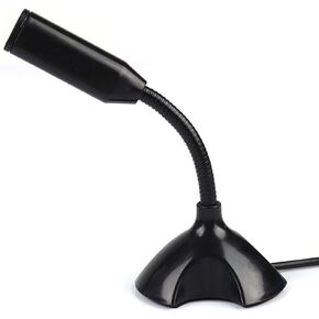 Condenser Microphone, Desktop Microphone, Plug and Play, USB2.0 for KTV Online Game Web Singing