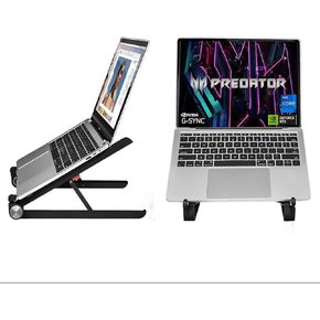 Portable Laptop Stand for Acer Predator Helios 16 18 300 (Neo 16 18) Triton 14 500 300 Neo 16 Nitro 17 16 5 V16 V15 14-18 inch Gaming Laptop.Made of Reinforced Nylon, 304 Stainless Steel and Silicone.