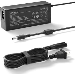 Replacement Sceptre Monitor Power Cord 12V AC Adapter for Sceptre EC Series 32" 30" 27" 24" 22" 20" 19" 15" E248W E225W E205W E275W Screen Sceptre EC Series Supply Cord